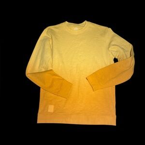rare Chick-fil-A originals, honey, mustard Yellow Ombre Sweatshirt medium